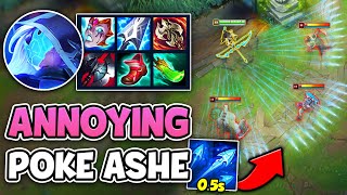 This is by far the most BRAIN DEAD build in League of Legends... (MEGA POKE ASHE)