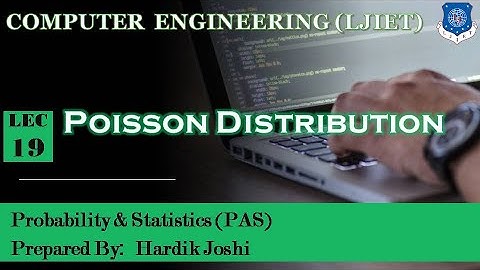 Lec 19 Poisson Distribution