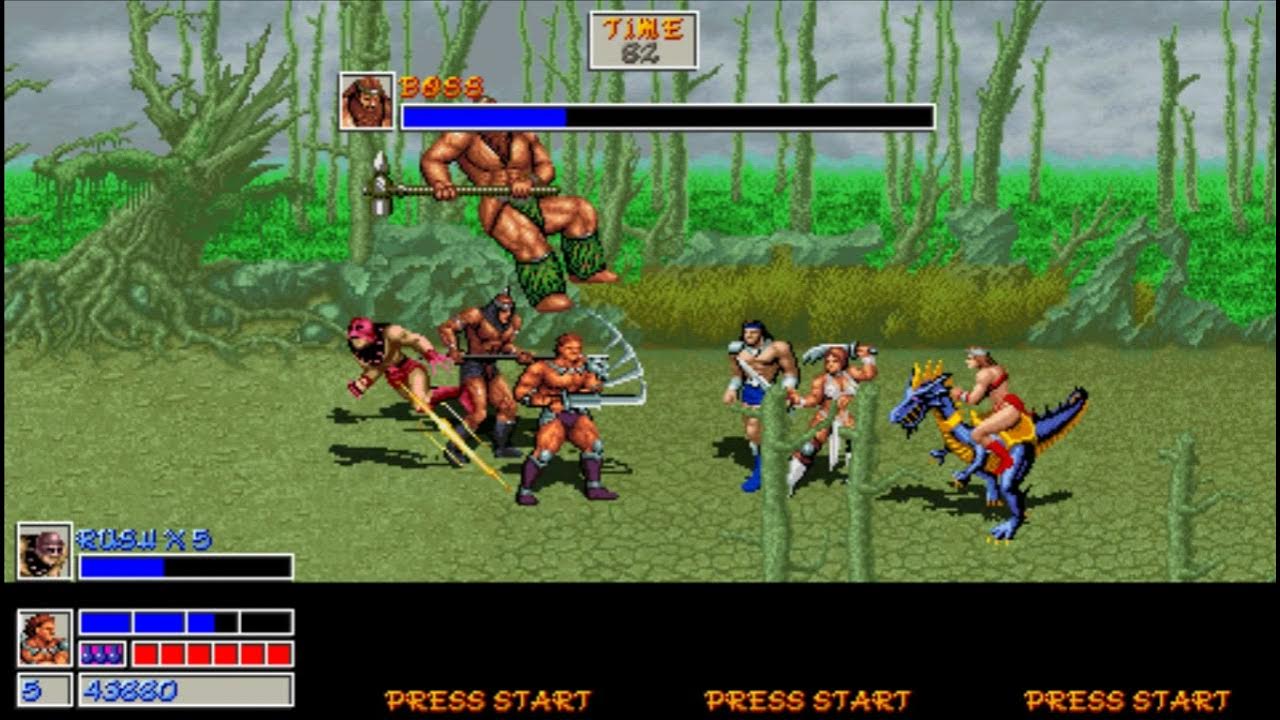 Golden Axe Legend (OpenBOR) Longplay YouTube