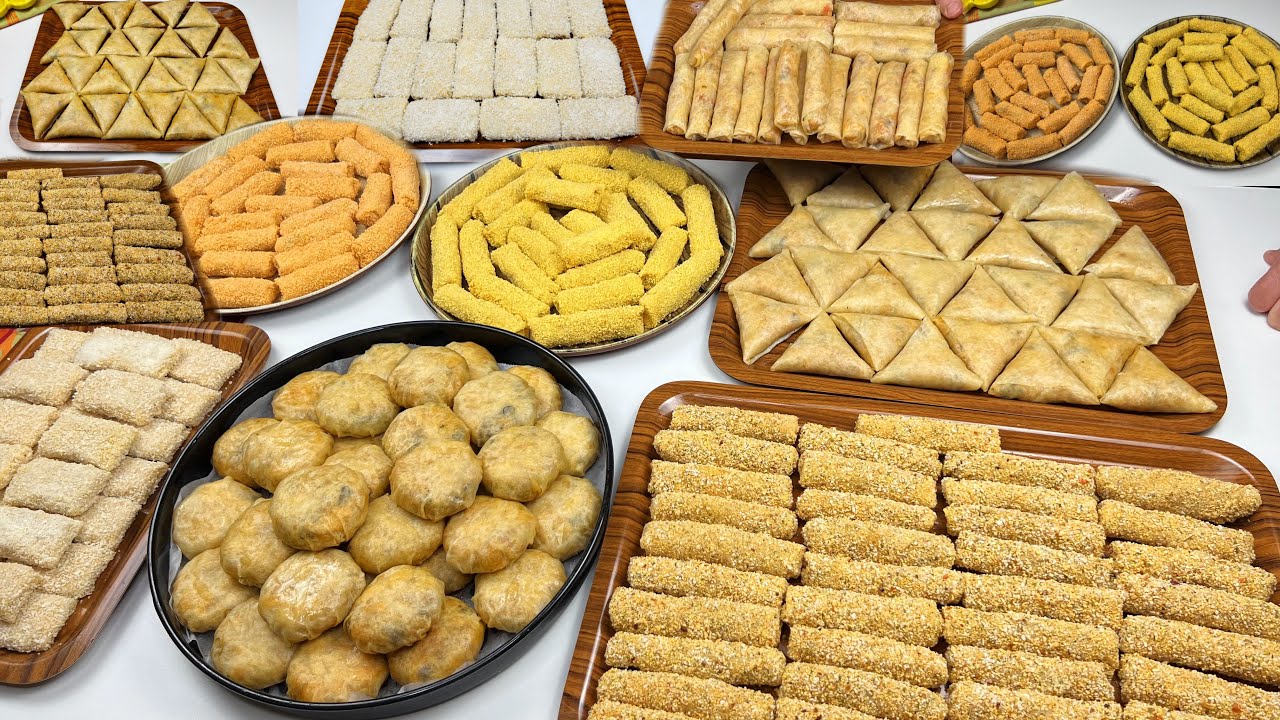 هادو لي عليهم كتقلبي✋مملحات رمضان الاكتر طلبا بحشوات جديدة وبنينة تخدميهم بوجهك احمر رمضان 2025