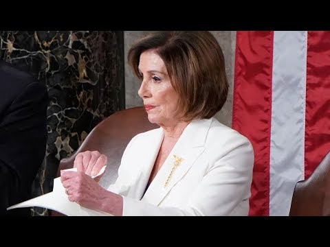 pelosi-tears-up-trump's-state-of-the-union-address
