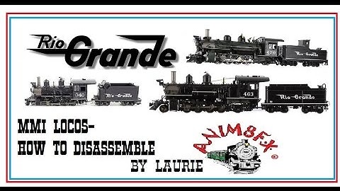 MMI Locos How To disassemble
