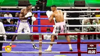 FRANK SHAGEMBE VS ASEMAHLE WELLEM Full Fight | KNOCKOUT YA MAMA season 2