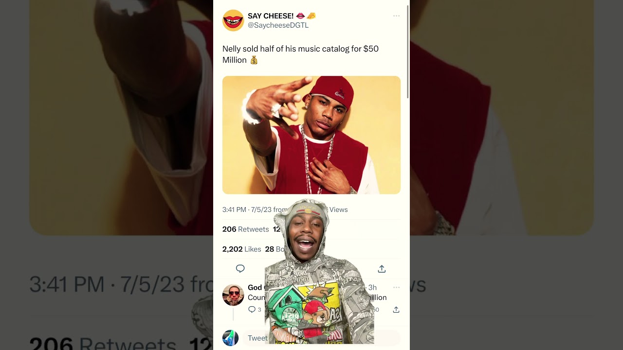 Nelly sold half of his music catalog for $50 Million 💰