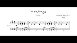Ernesto Nazareth - Mandinga (Alexandre Dias, piano)