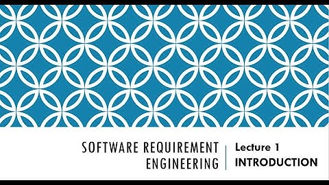 Software Requirement Engineering Introduction Lecture 1 part 2 Sources Of Requirements