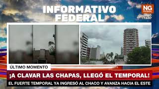 NGFEDERAL - ¡A CLAVAR LAS CHAPAS, LLEGÓ EL TEMPORAL! - CHACO