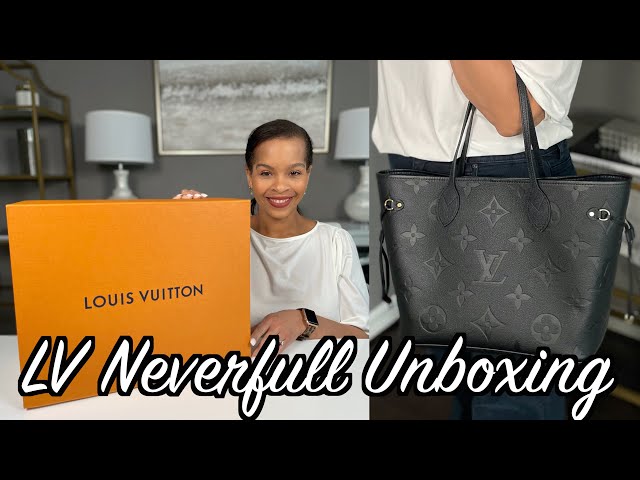 Louis Vuitton Neverfull MM Black Tote Bag