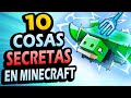 ✅ 10 Cosas SECRETAS Que Puedes Hacer en Minecraft