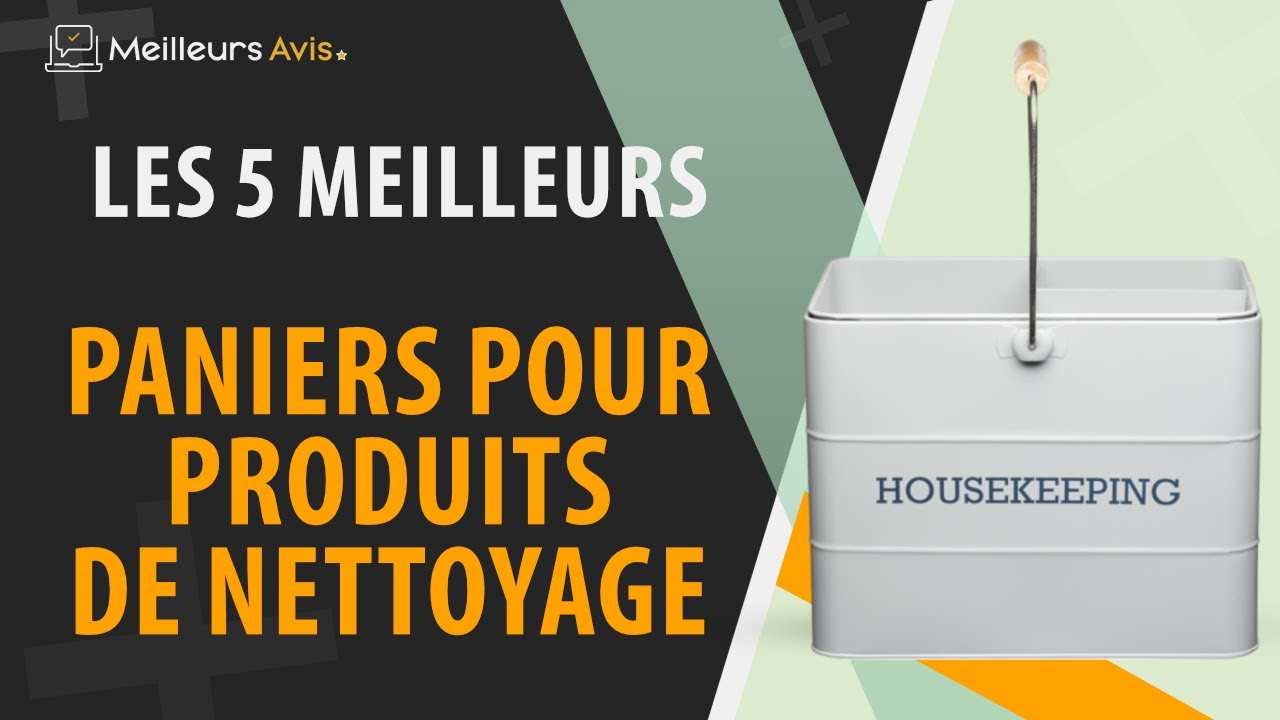 ⭐️ MEILLEUR PANIER POUR PRODUITS DE NETTOYAGE - Comparatif 2024