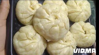 Veg Bao Buns Recipe | Steamed Baowith Veg Stuffing ~ MRF Kitchen