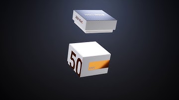 Pakaging Animation  in blender 2.8 from the tutorial Derek elliott made