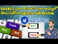 How to buy and sell stocks in upstoxin teluguupstox tutorials in telugumust watch this