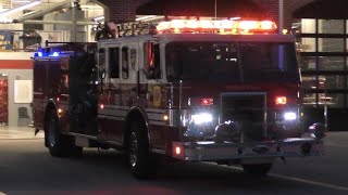 [1992 PIERCE LANCE!] Massapequa, NY Fire Department Engine 635 + 6315 Responding 