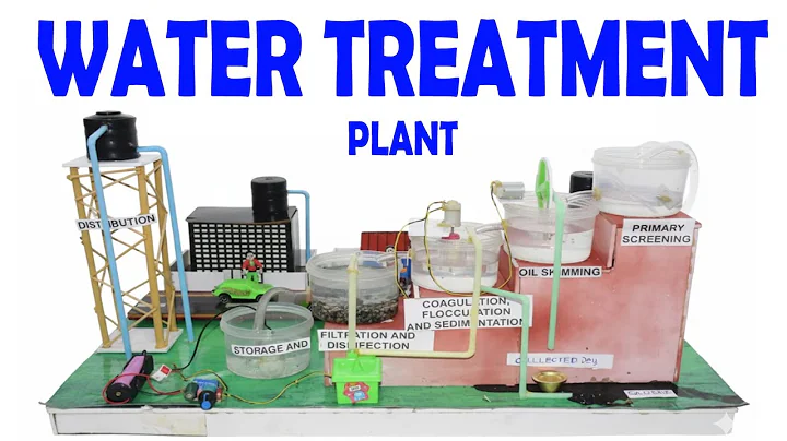 Sewage water treatment plant ! Waste water management working model ! Waste water to clean water