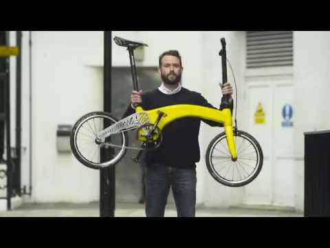 Video: Hummingbird crește cea mai ușoară bicicletă pliabilă din lume