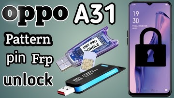 Oppo A31 pattern pin unlock by umt