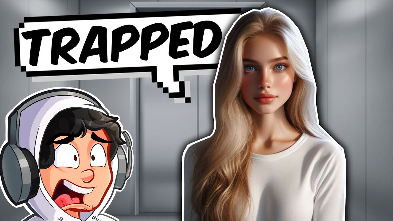 TRAPPED In The ELEVATOR With My CRUSH! - YouTube