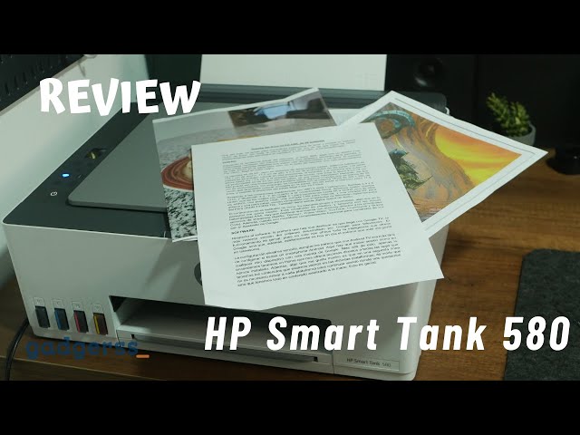 Imprimante Multifonction Jet D'encre HP Smart Tank 580 - SpaceNet