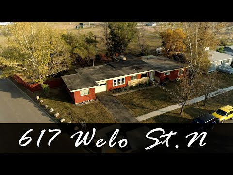617 Welo St., Tioga, ND home video tour