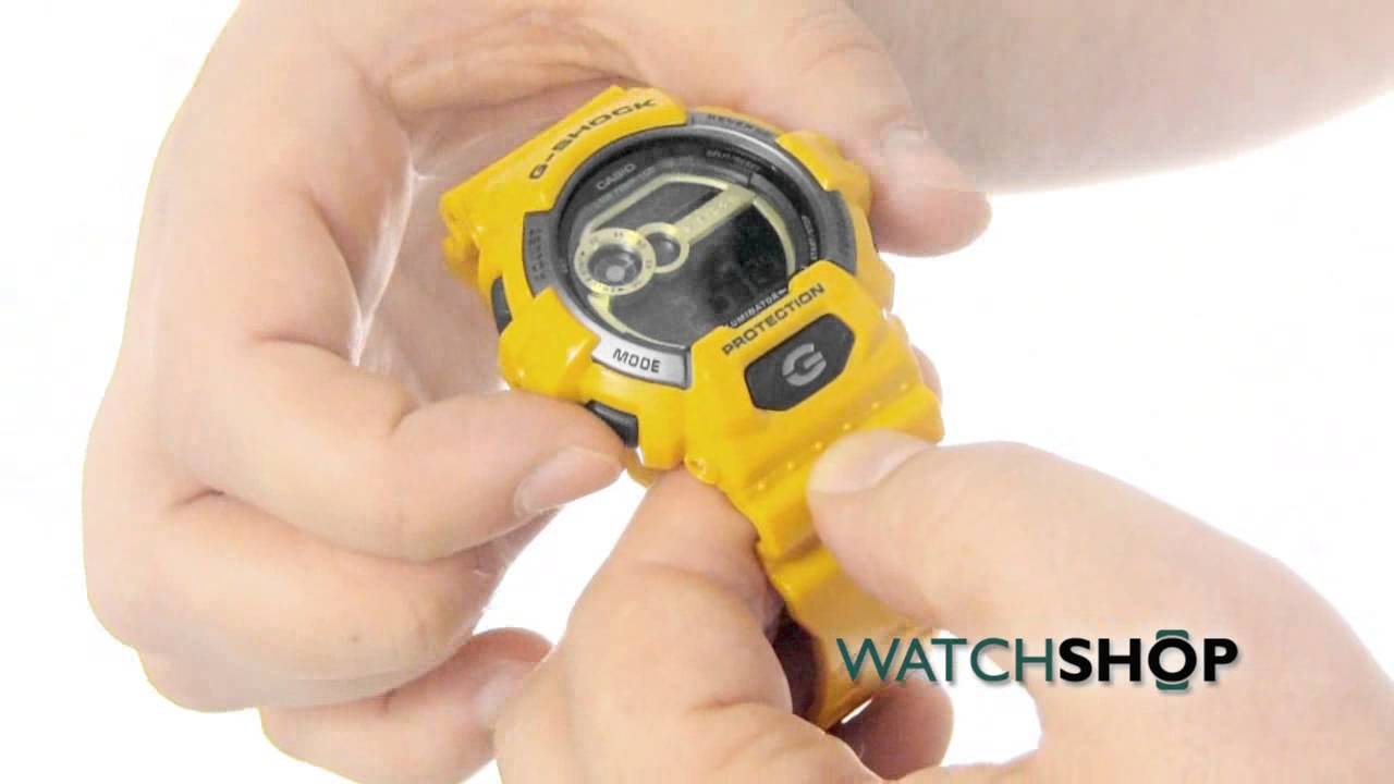 Casio Men's G-Shock G-Lide Alarm Chronograph Watch (GLS-8900-9ER