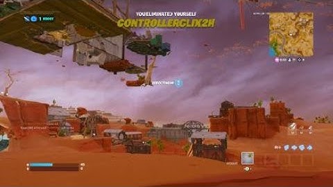 Fortnite glitch under reload map