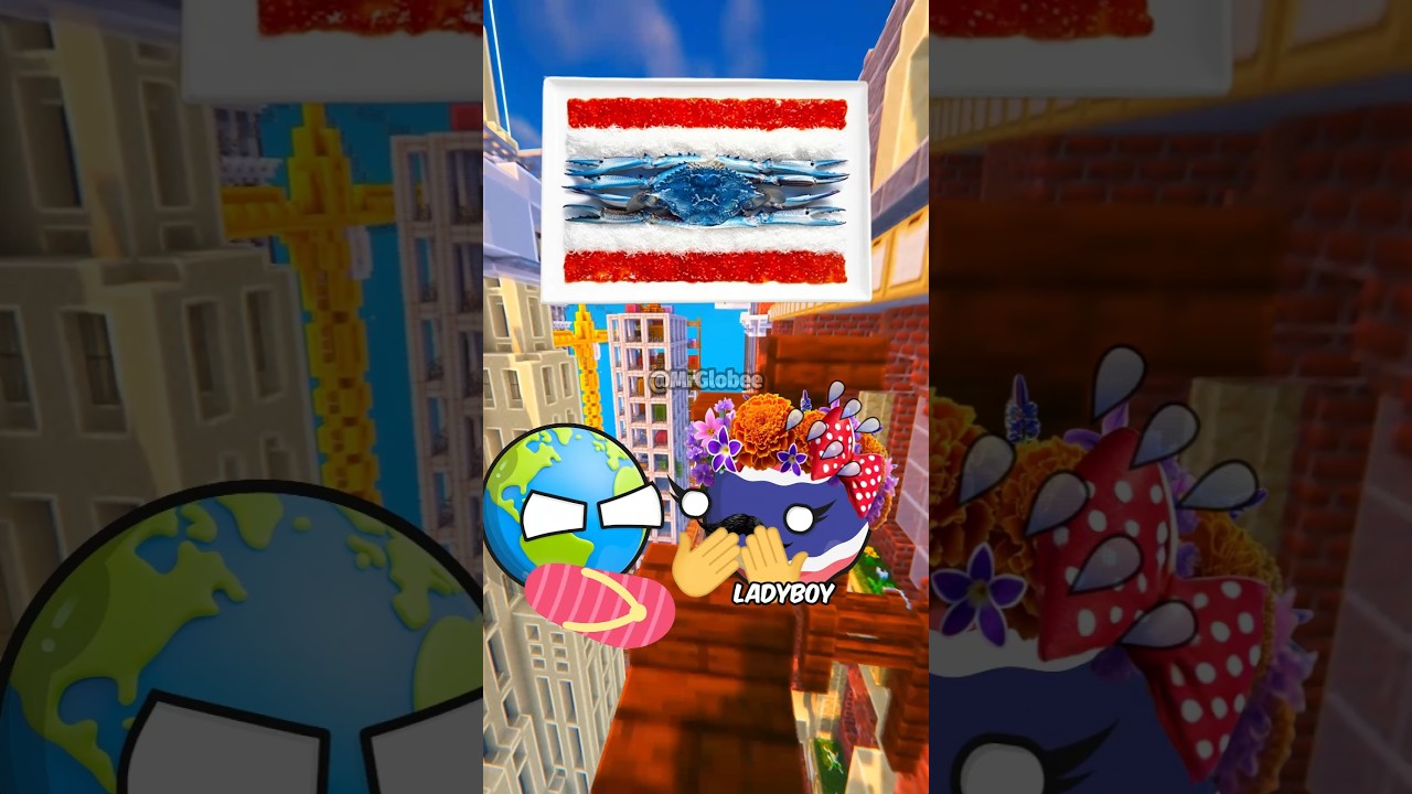 Угадайте флаги из еды 