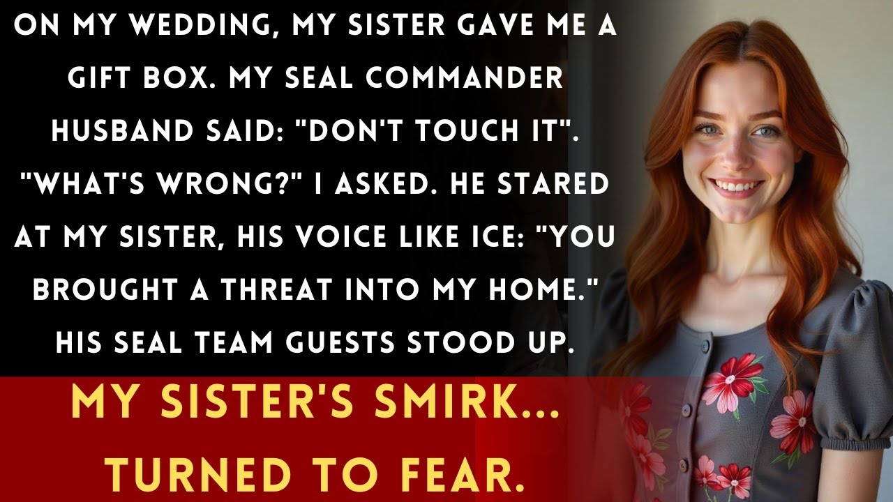 Моя сестра прислала мне на свадьбу подарочную коробку. Мой муж-командир сказал: «Не трогай её...»