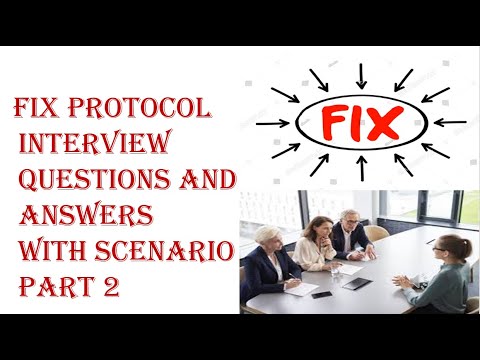 Fix Questions Interview Questions and Answers FIX Protocol Part 2 - YouTube