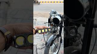 Bullet light modification 😱🔥 #modification #bullet350 #minivlog 261
