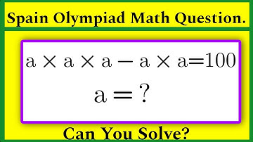 Spain || Only Genius Can Solve This Olympiad Math Problem in Just 1 Minutes! How To Solve Algebra PB