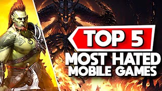 5 Most HATED Mobile Games