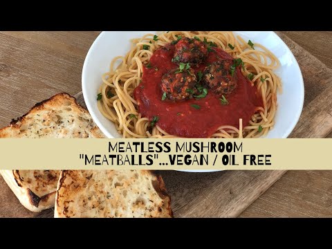 meatless-meatballs..vegan/-oil-free