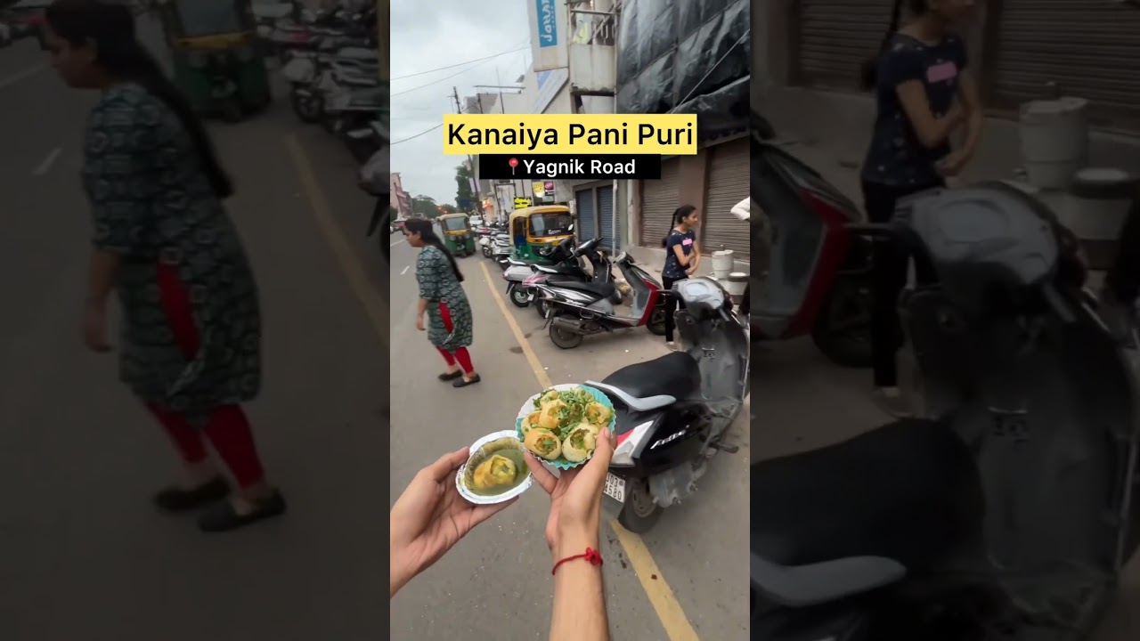 || 5 Best Pani Puri Places in Rajkot.Comment down your favourite Our Rajkot ||
