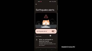 How to activate Earthquake alerts on Android devices? screenshot 4