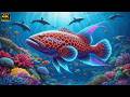 Ocean Wildlife 4K 🌊| Nature Animals Under The Ocean | Relaxing Music &amp; Calm Ocean World #usa#music