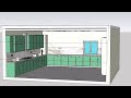 Kitchen design interior