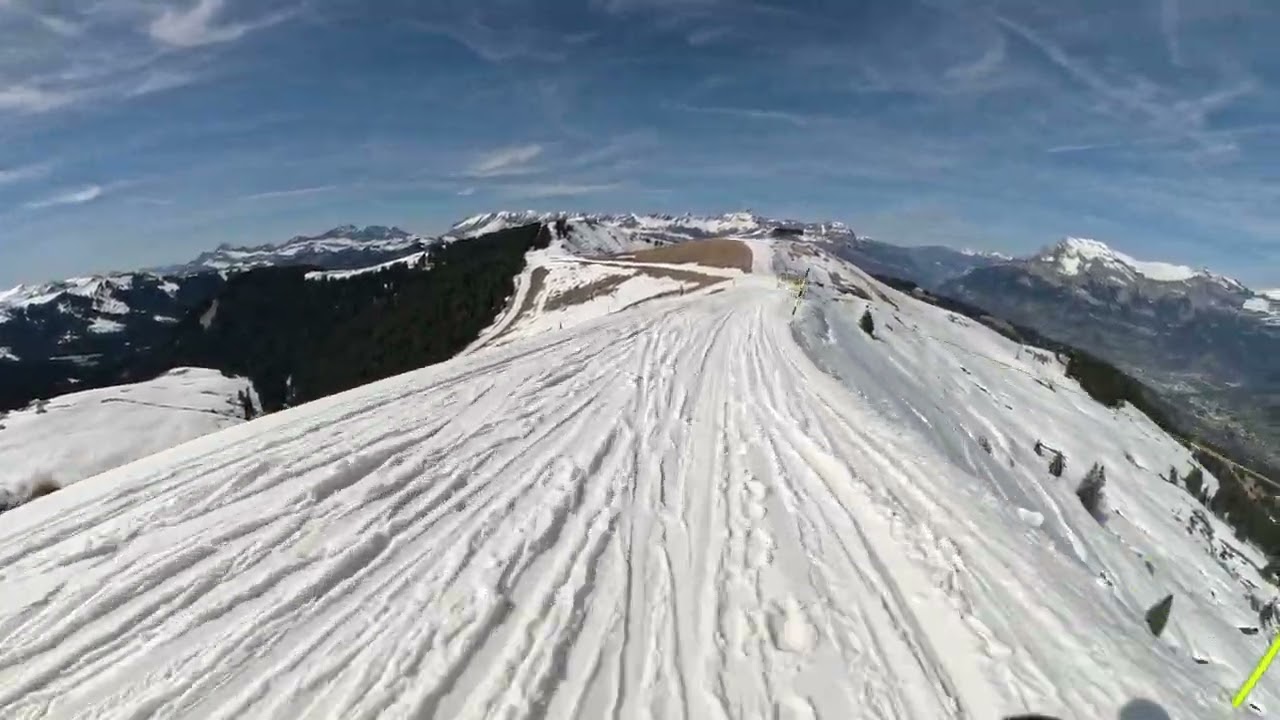 Megeve spring skiing