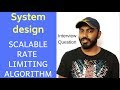 Rate Limiting system design | TOKEN BUCKET, Leaky Bucket, Sliding Logs