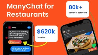 Increase Sales with Manychat for Restaurants! screenshot 5