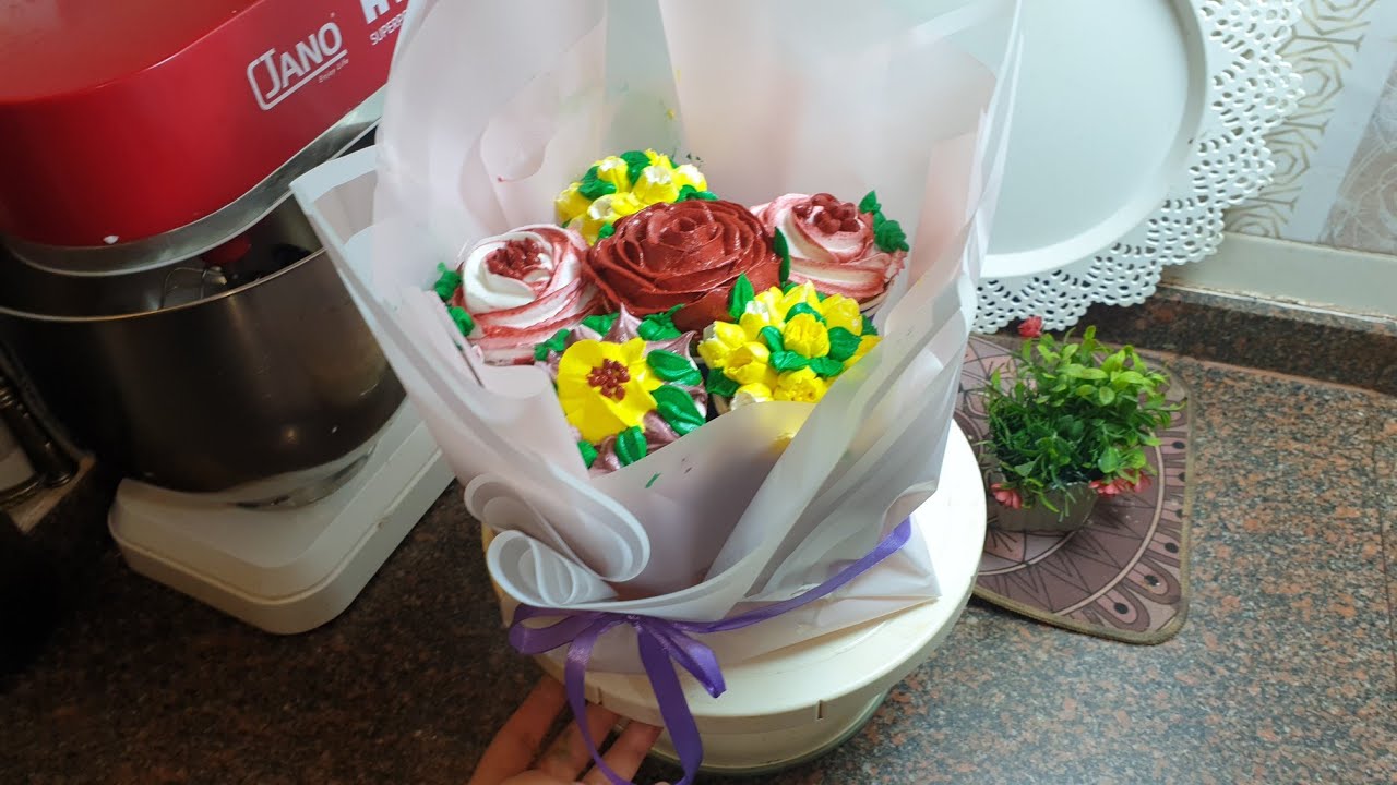 بوكية ورد الكب كيك🤗تجربة الكريمة القابلة للمس❌ورأيي فيها ناجحة ولالا❗تجربتي لاول مرة