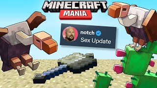 Minecraft Mania - NOTCH quiere S*X Update, BUITRES nerfeando el MAZO!