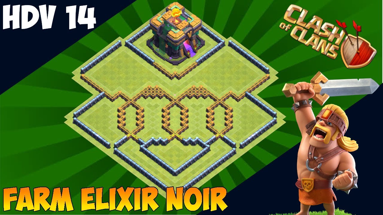 HDV 14 farming elixir noir 2021 AVEC LIEN | UN MAXIMUM D'OR et D'ELIXIR