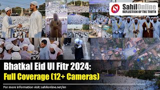 Bhatkal Eid Ul Fitr 2024: Full Coverage (Prayers/Namaz, Juloos/Procession, Khutbah, Bayan) (Drone)