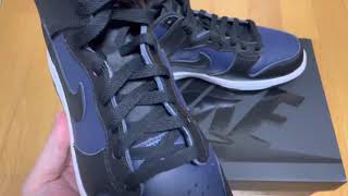 Fragment Dunk High Midnight Navy Tokyo In Hand Japan Exclusive Youtube