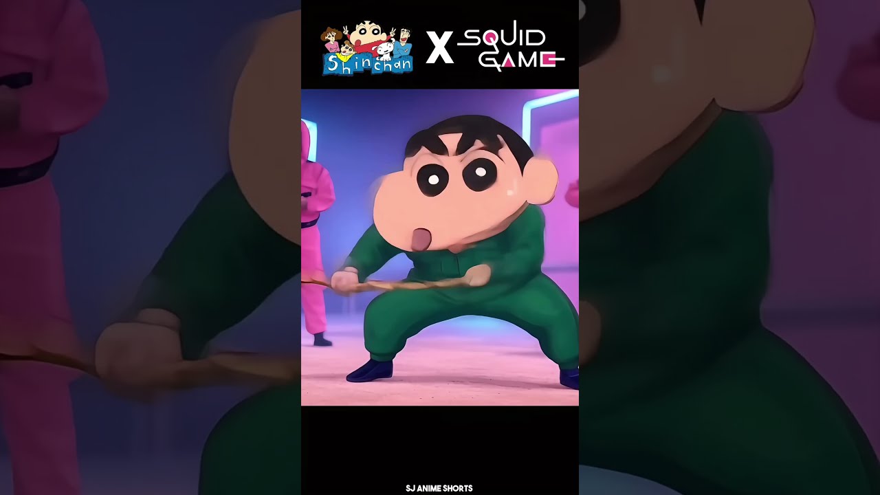 Shinchan In Squid Game Shorts