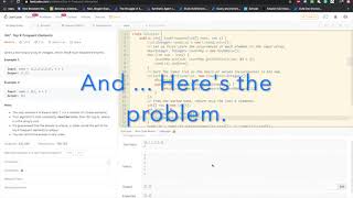 My First Live Coding Video | Find most frequent K elements from a list