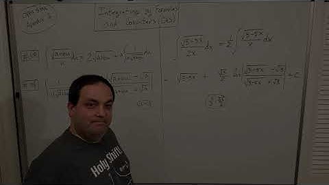 Calculus II -- Integral Tables and Computer Algebra Systems