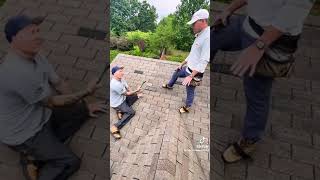 Roofer proves statefarm inspector wrong.