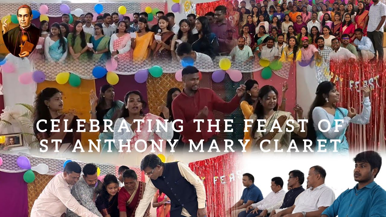 CELEBRATING THE FEAST OF ST. ANTHONY MARY CLARET - YouTube